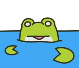 Keko the frog "frog's spring" sticker #9969866