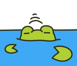 Keko the frog "frog's spring" sticker #9969867