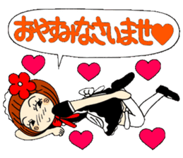 Castor bean-chan 30 maid Hen sticker #9970031