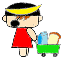 MEGOMARU&Friends1 sticker #9970048