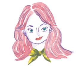 Many different faces 2 sticker #9970232