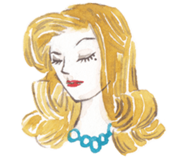 Many different faces 2 sticker #9970233