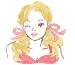 Many different faces 2 sticker #9970238