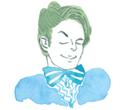 Many different faces 2 sticker #9970247