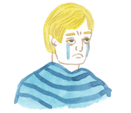 Many different faces 2 sticker #9970261