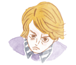 Many different faces 2 sticker #9970269