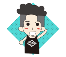 Couple noisy articles sticker #9970432