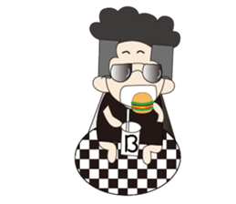 Couple noisy articles sticker #9970433