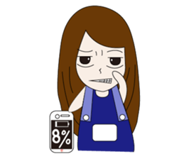 Couple noisy articles sticker #9970465