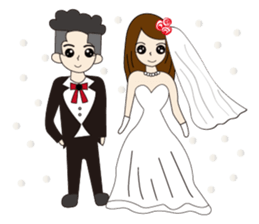 Couple noisy articles sticker #9970471