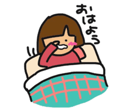 Girl&Animal Sticker sticker #9970605