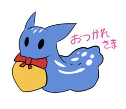 a kind of sea slug4 sticker #9971415