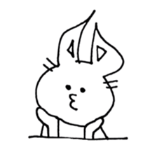 monochrome animals. sticker #9971970