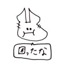 monochrome animals. sticker #9971976