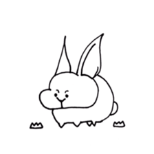 monochrome animals. sticker #9971988