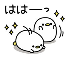 Birds carefree behavior sticker #9972035