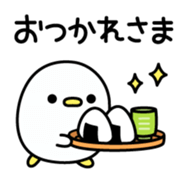 Birds carefree behavior sticker #9972043