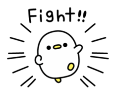 Birds carefree behavior sticker #9972044