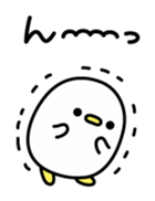 Birds carefree behavior sticker #9972056