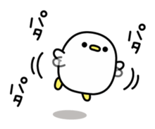 Birds carefree behavior sticker #9972058