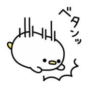 Birds carefree behavior sticker #9972059