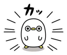 Birds carefree behavior sticker #9972064