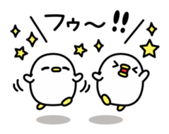 Birds carefree behavior sticker #9972069