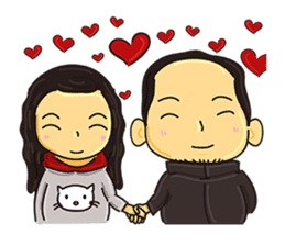 My ftiends part2 sticker #9972692