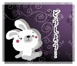 Rabbit cute plumply sticker #9973061