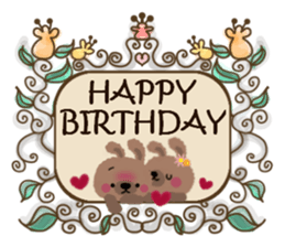 Rabbit cute plumply sticker #9973071