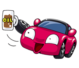 The Car! sticker #9973325