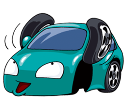 The Car! sticker #9973342