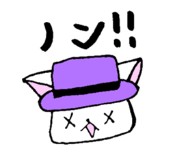 four mysterious daily life sticker sticker #9973356