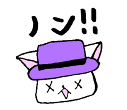 four mysterious daily life sticker sticker #9973356