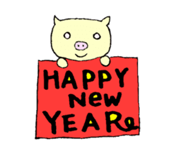 four mysterious daily life sticker sticker #9973388