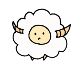 sheep... sticker #9973646