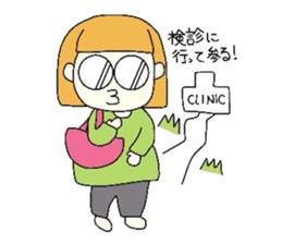 Having a baby sticker #9974096