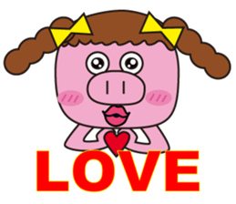 This is not a pig .. ordinary pig sticker #9974148