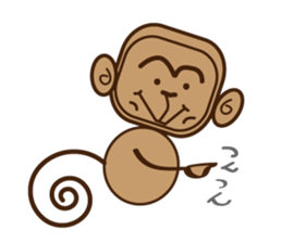 sarutann sticker #9974837