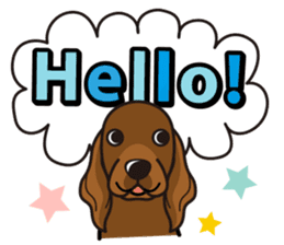 iinu - Irish Setter sticker #9975634