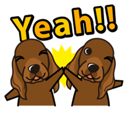 iinu - Irish Setter sticker #9975636