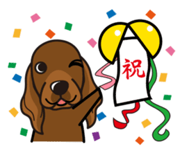 iinu - Irish Setter sticker #9975641