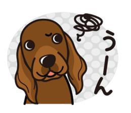 iinu - Irish Setter sticker #9975648