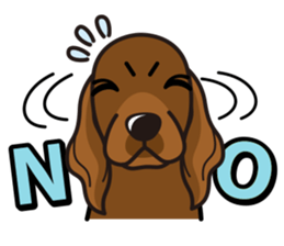 iinu - Irish Setter sticker #9975649