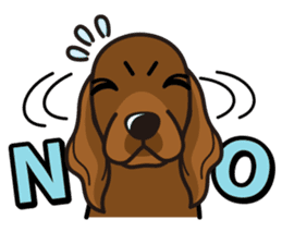 iinu - Irish Setter sticker #9975649