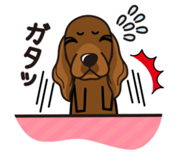 iinu - Irish Setter sticker #9975651