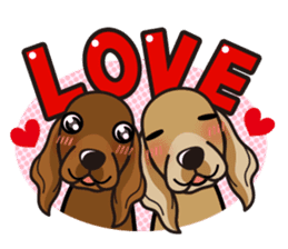 iinu - Irish Setter sticker #9975652