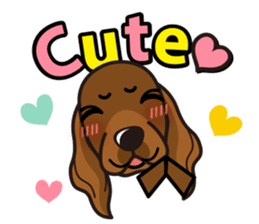 iinu - Irish Setter sticker #9975654