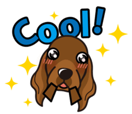 iinu - Irish Setter sticker #9975655