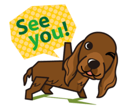 iinu - Irish Setter sticker #9975659